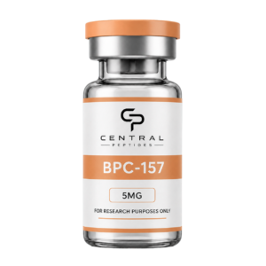 BPC-157 5mg BPC-157 5mg research peptide vial by Central Peptides