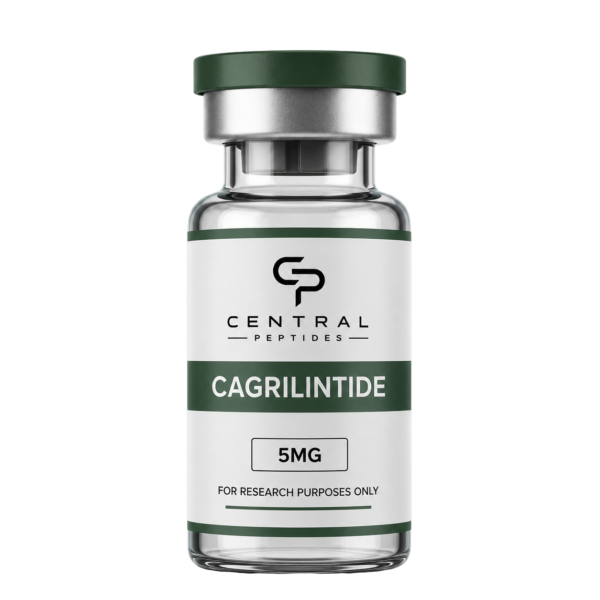 Cagrilintide 5mg Cagrilintide 5mg research peptide vial by Central Peptides