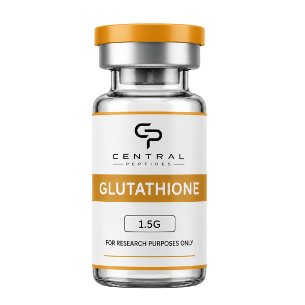 Glutathione 1.5g Glutathione 1.5G research peptide vial by Central Peptides