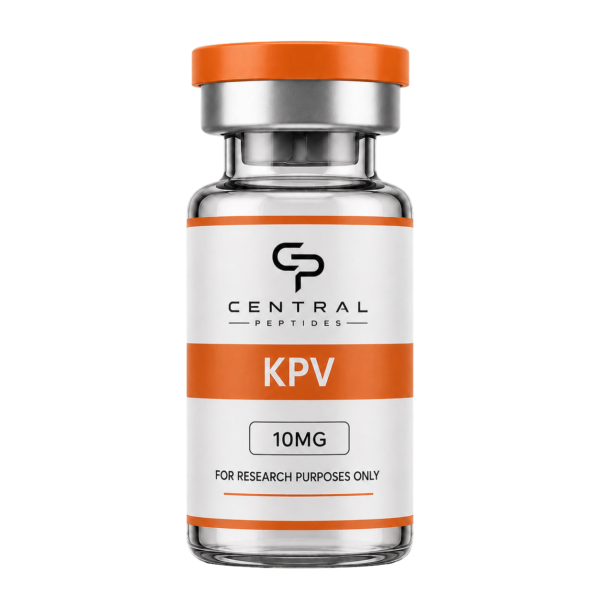 KPV 10mg KPV 10mg research peptide vial by Central Peptides