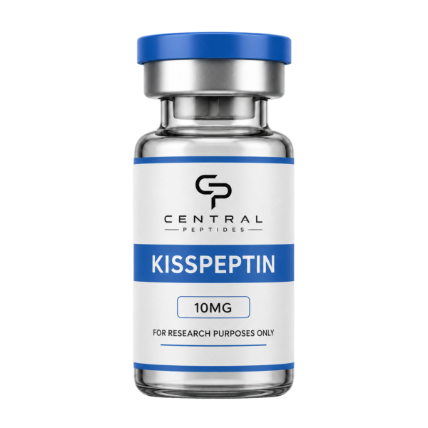 Kisspeptin 10mg research peptide vial by Central Peptides