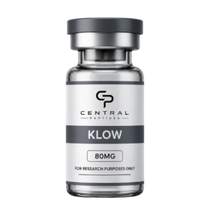 Klow Klow 80mg research peptide vial by Central Peptides