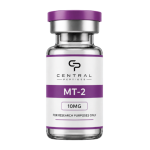 Melanotan 2 MT-2 10mg Melanotan 2 MT-2 10mg research peptide vial by Central Peptides