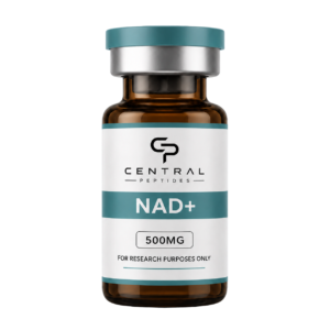 NAD+ 500MG NAD+ 500mg research peptide vial by Central Peptides