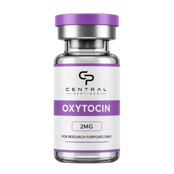 Oxytocin 2mg Oxytocin 2mg research peptide vial by Central Peptides