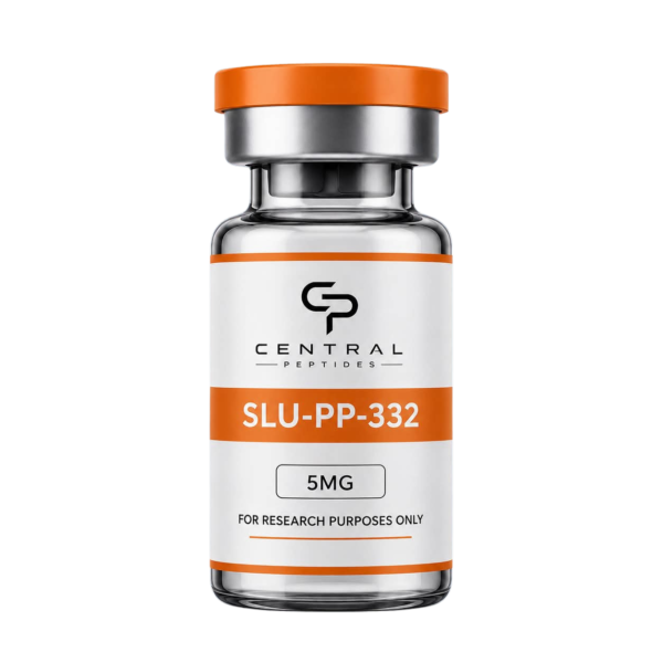 SLU-PP-332 5mg research peptide vial by Central Peptides