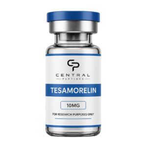 Tesamorelin 10mg Tesamorelin 10mg research peptide vial by Central Peptides